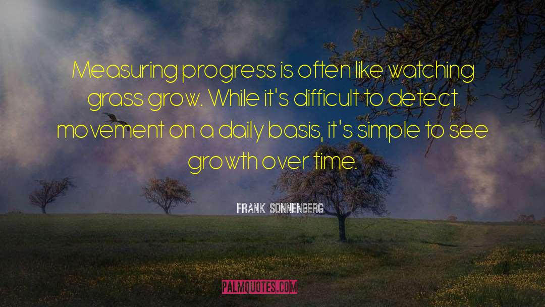 Difficult Tasks quotes by Frank Sonnenberg