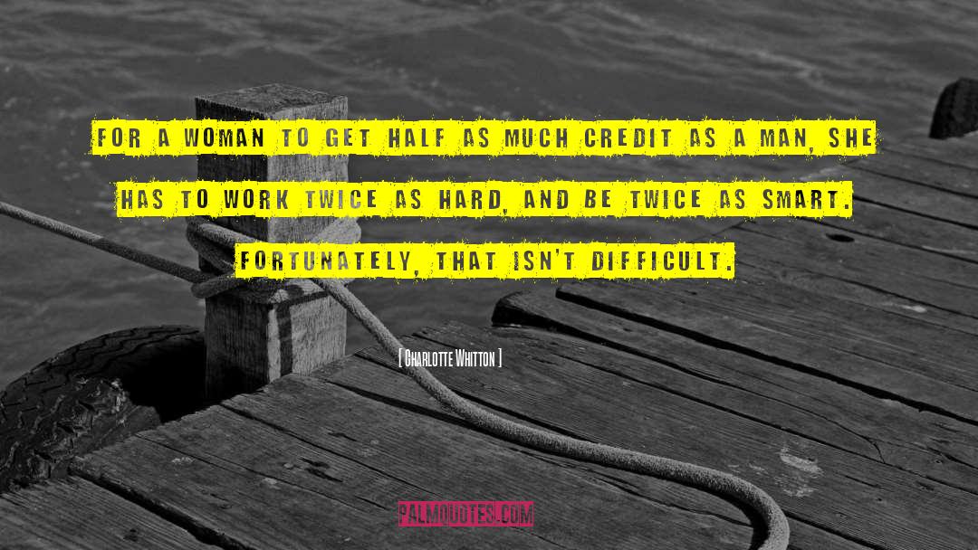 Difficult Work quotes by Charlotte Whitton