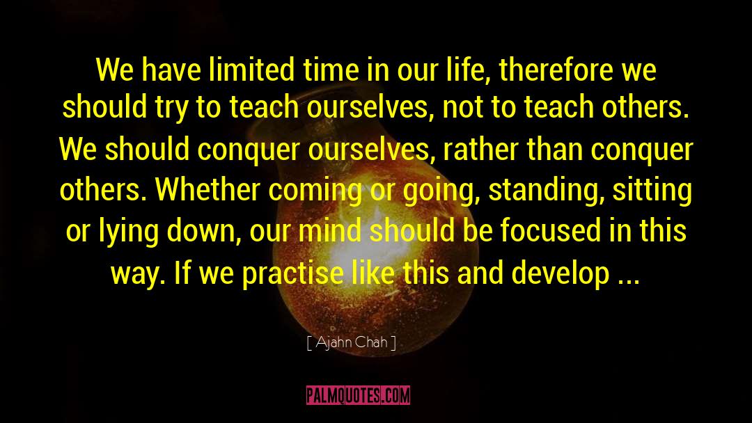 Difficulties In Life quotes by Ajahn Chah