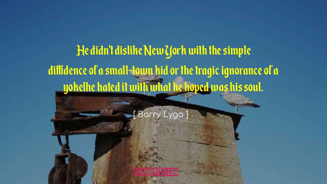 Diffidence quotes by Barry Lyga