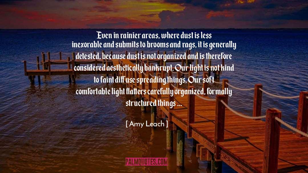 Diffuse quotes by Amy Leach