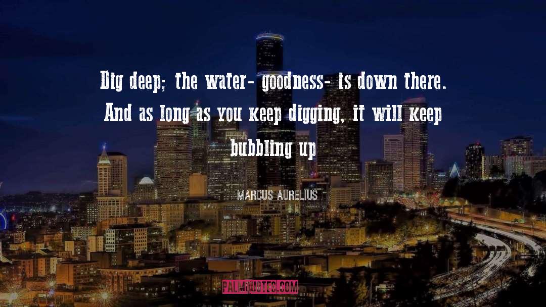 Dig Deep quotes by Marcus Aurelius