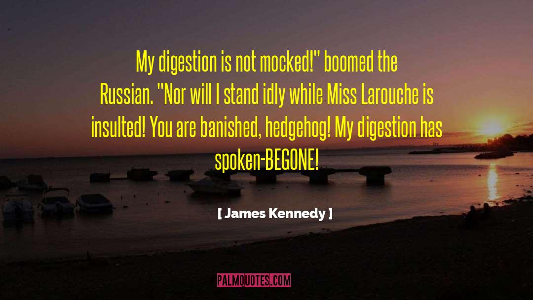 Digestion quotes by James Kennedy