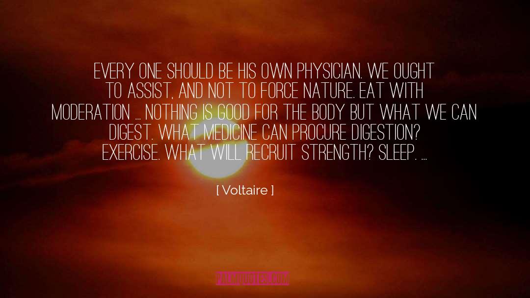 Digestion quotes by Voltaire