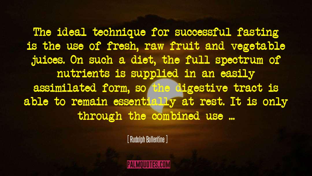 Digestive Health quotes by Rudolph Ballentine