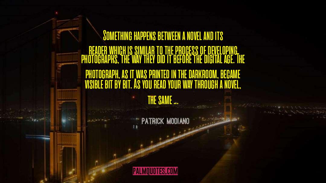 Digital Age quotes by Patrick Modiano