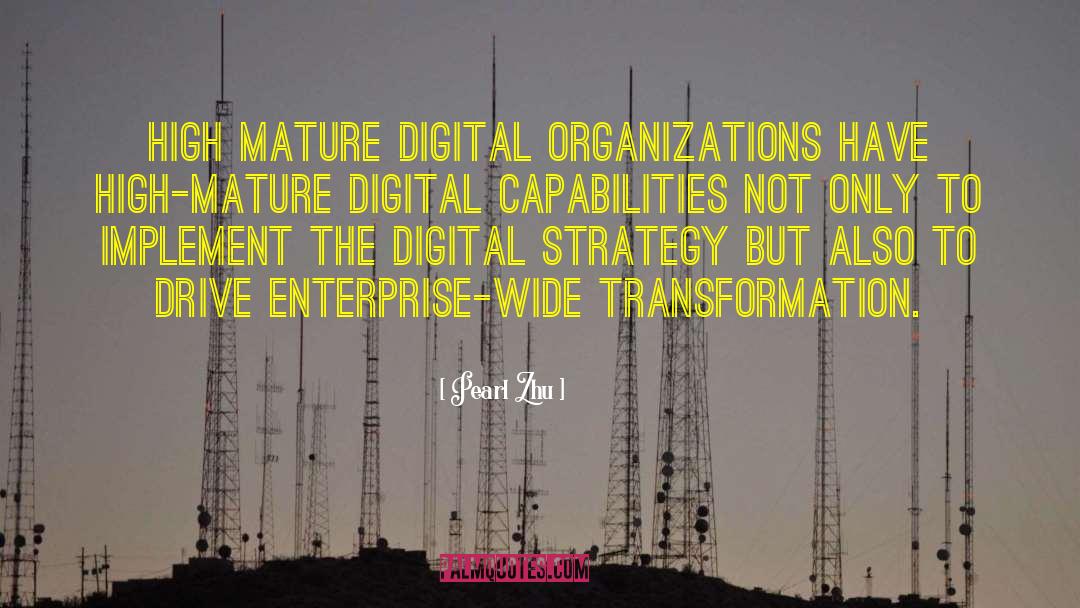 Digital Capability quotes by Pearl Zhu