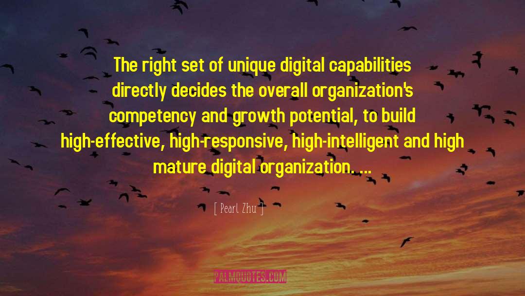 Digital Capability quotes by Pearl Zhu