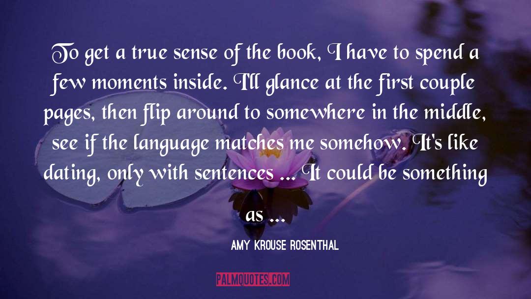 Digital Dating quotes by Amy Krouse Rosenthal