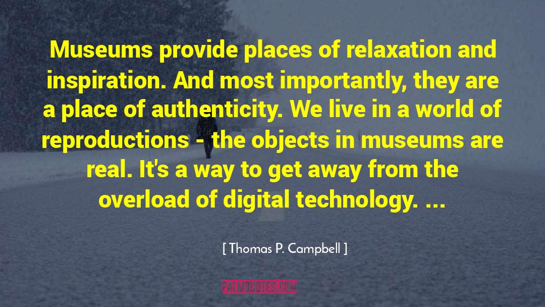 Digital Gaps quotes by Thomas P. Campbell