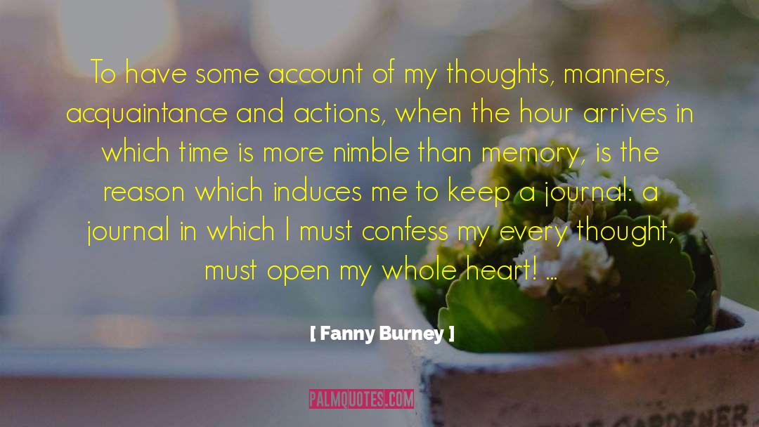 Digital Manners quotes by Fanny Burney