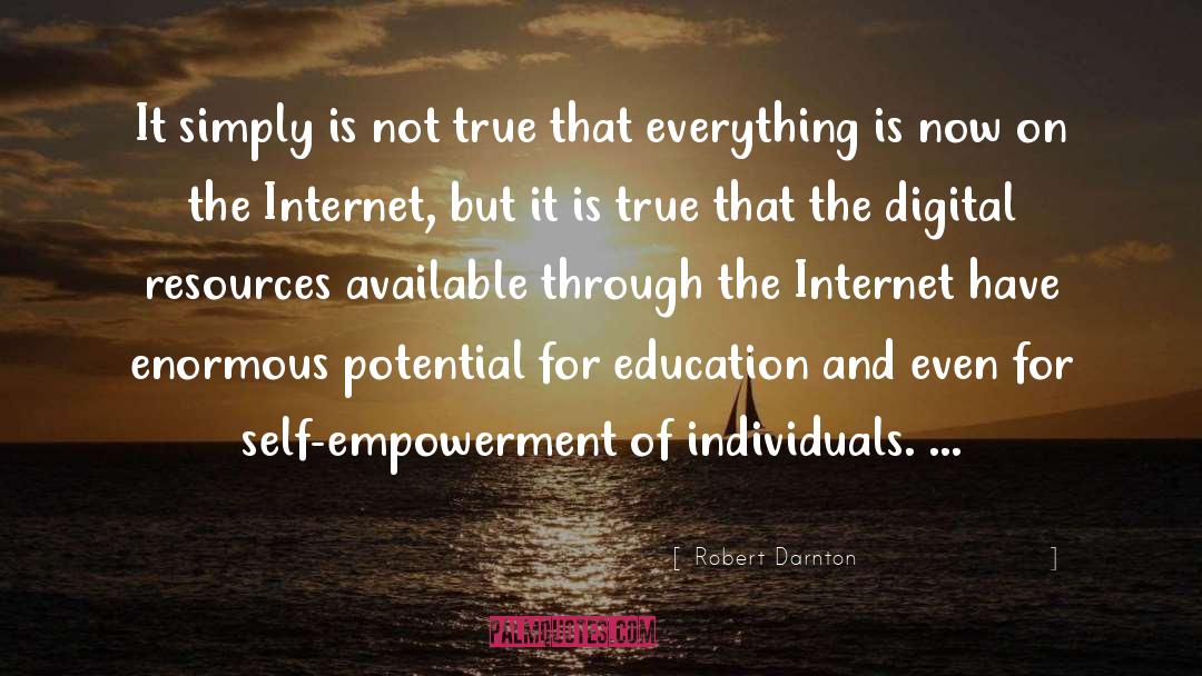 Digital Marketing quotes by Robert Darnton