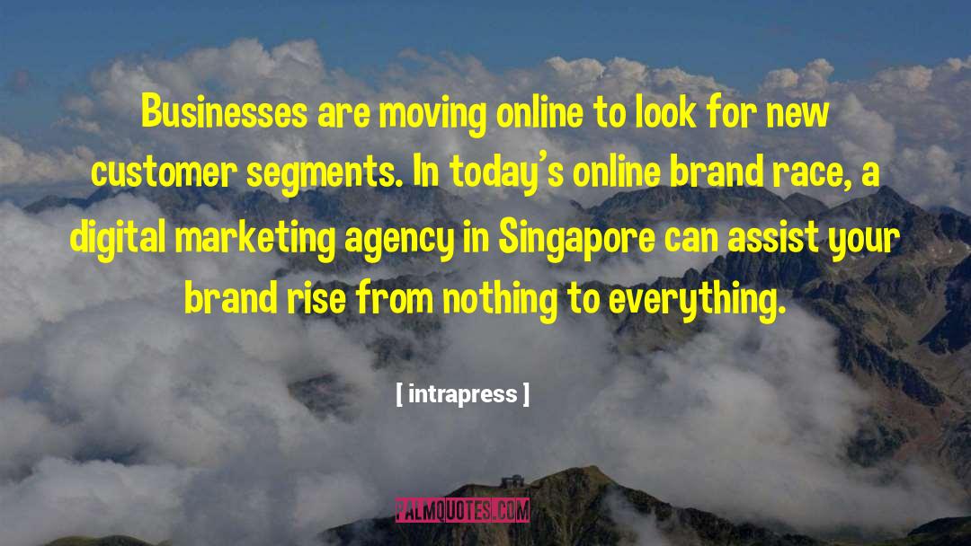 Digital Marketing Strategy quotes by Intrapress