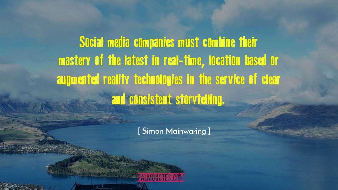 Digital Media quotes by Simon Mainwaring