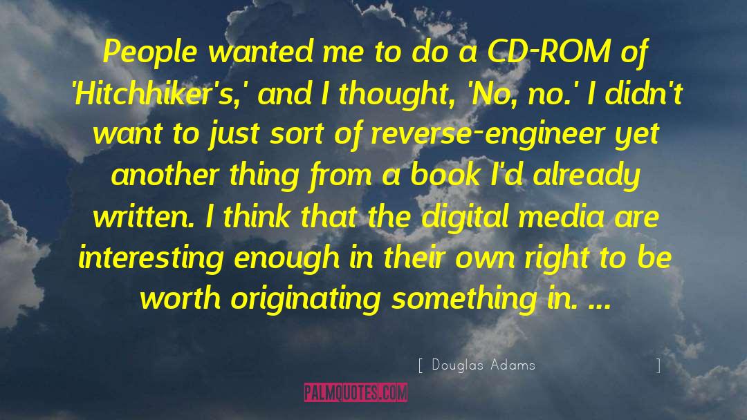 Digital Media quotes by Douglas Adams