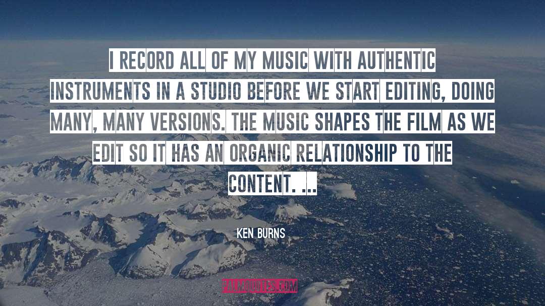 Digital Music quotes by Ken Burns