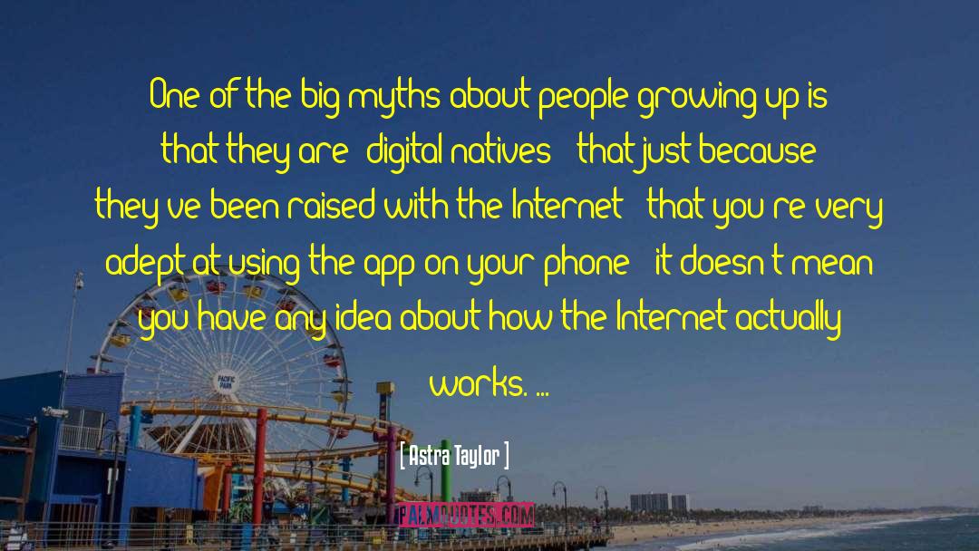 Digital Natives quotes by Astra Taylor