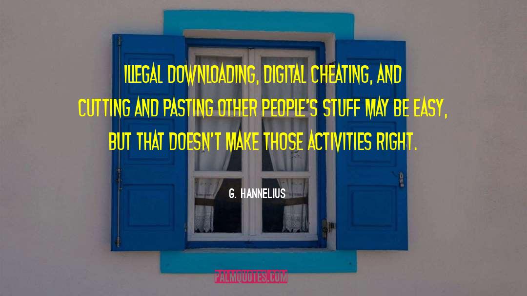Digital Photography quotes by G. Hannelius