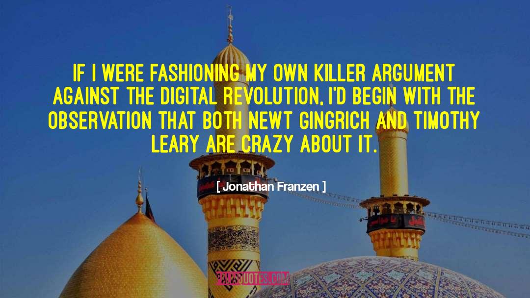 Digital Revolution quotes by Jonathan Franzen