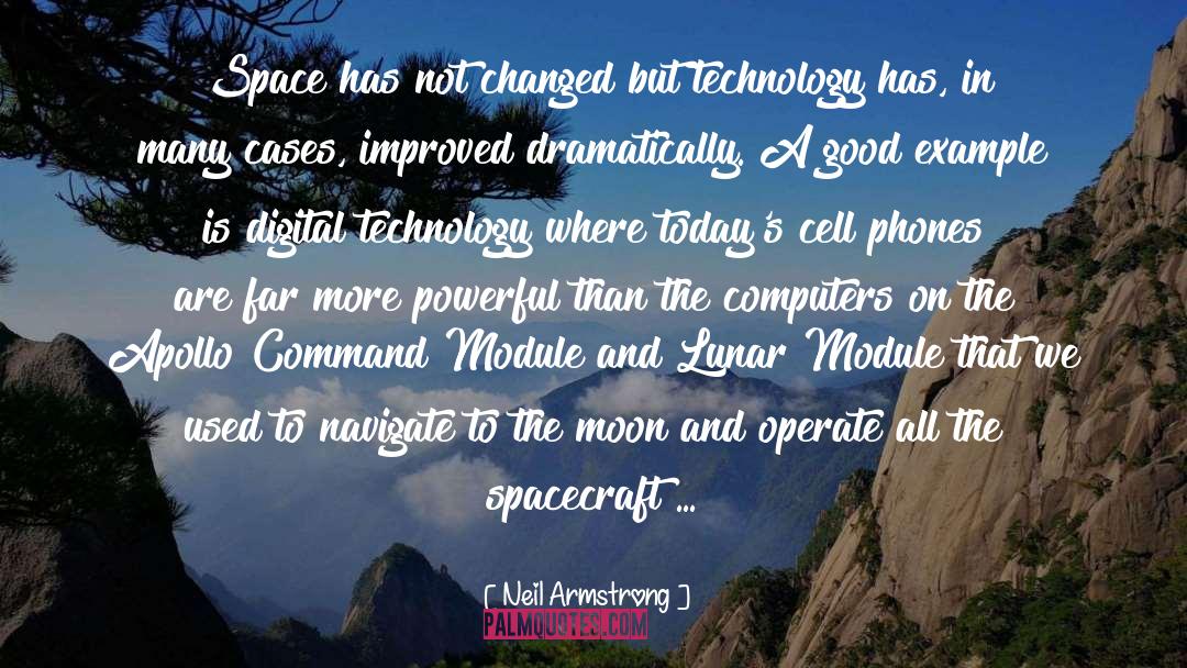 Digital Technology quotes by Neil Armstrong