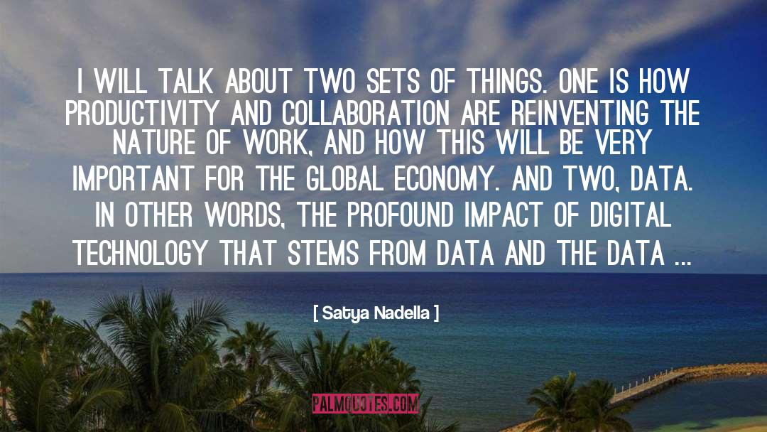 Digital Technology quotes by Satya Nadella