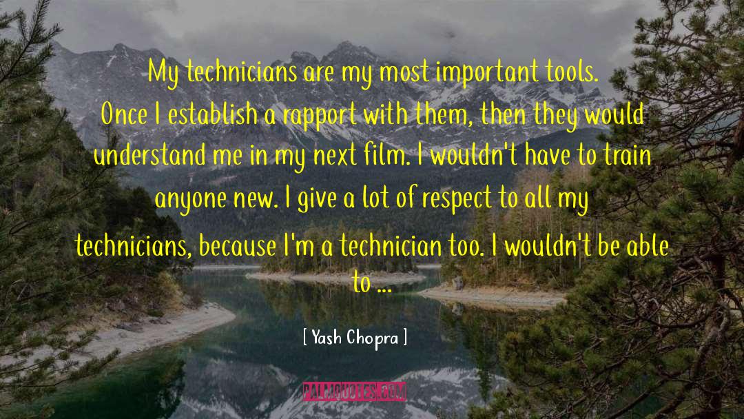 Digital Tools quotes by Yash Chopra