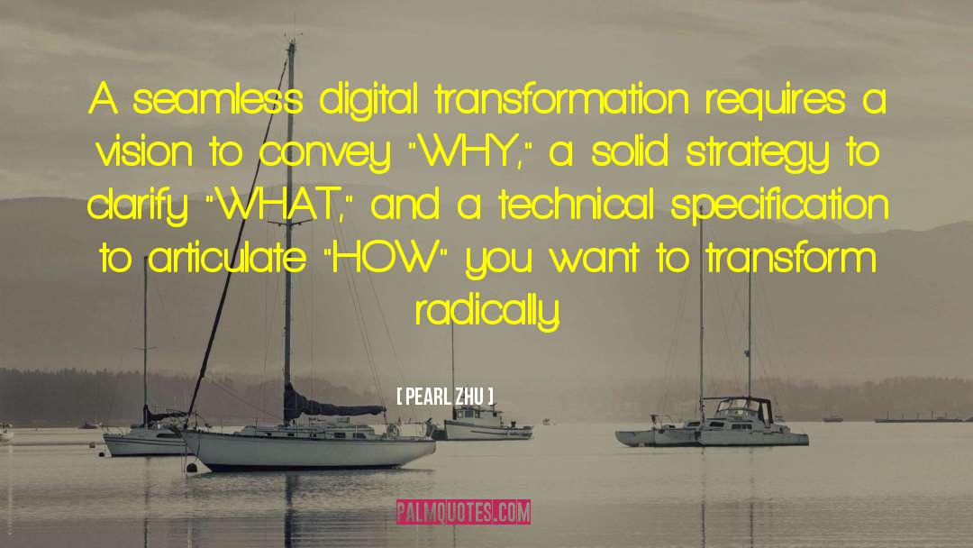 Digital Transformation quotes by Pearl Zhu