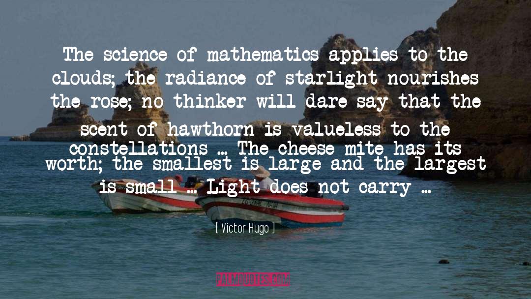 Dignifying Science quotes by Victor Hugo