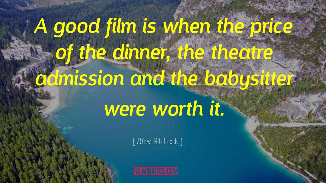 Dignitate Film quotes by Alfred Hitchcock