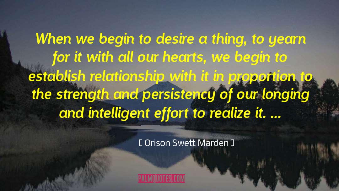 Dignity And Strength quotes by Orison Swett Marden