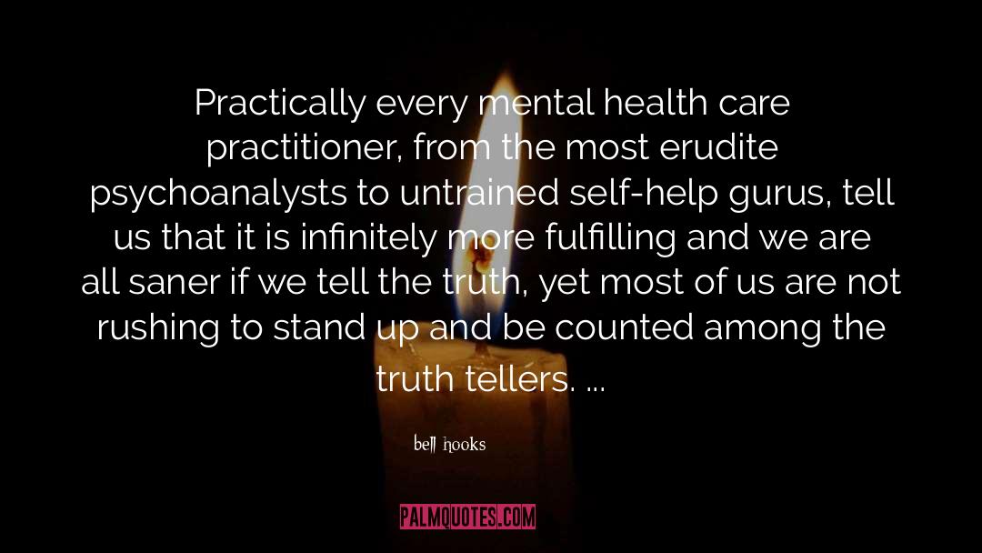 Dignity In Mental Health quotes by Bell Hooks