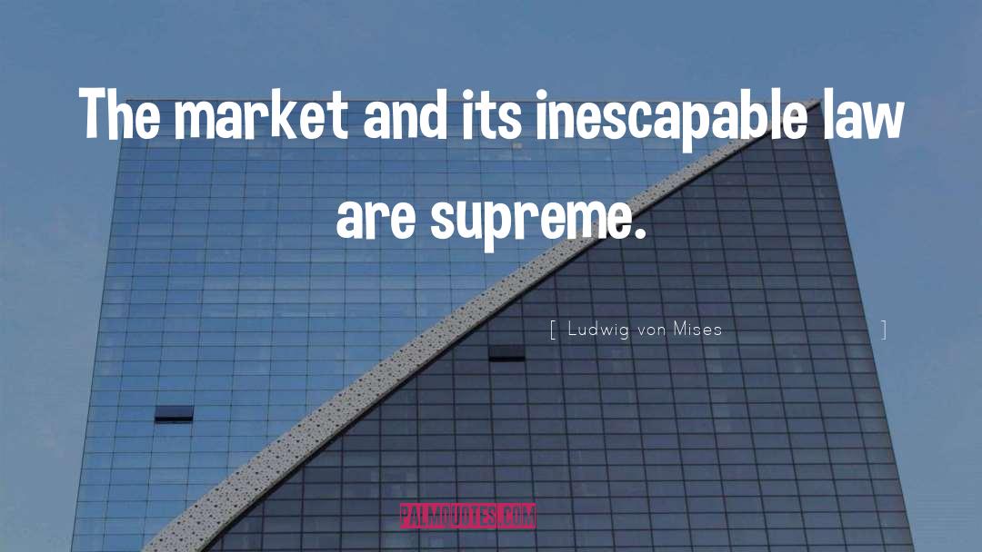 Digregorios Market quotes by Ludwig Von Mises