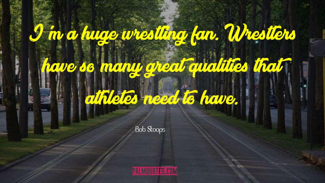 Dijakovic Wrestler quotes by Bob Stoops