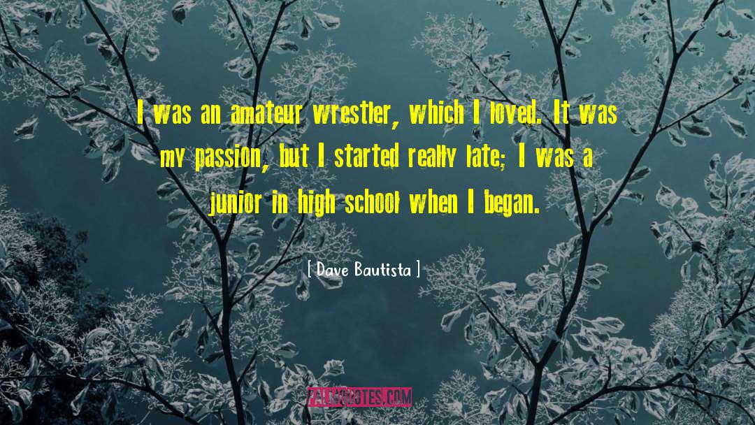 Dijakovic Wrestler quotes by Dave Bautista