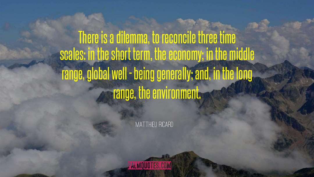 Dilemma quotes by Matthieu Ricard