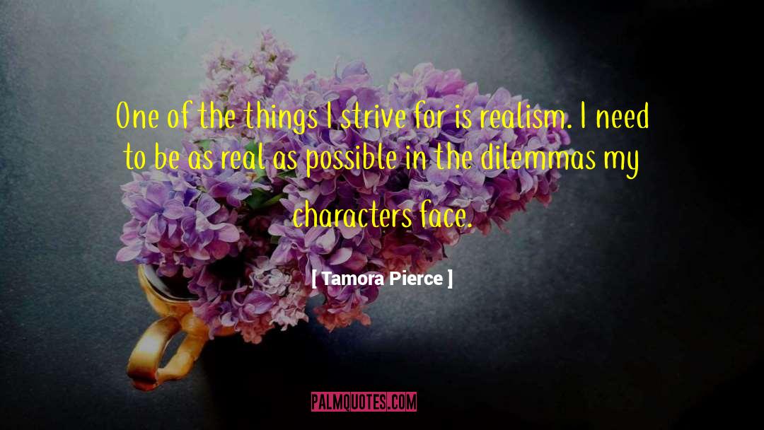 Dilemmas quotes by Tamora Pierce