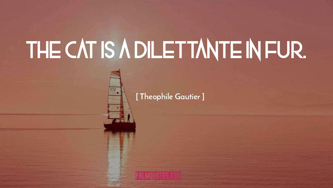 Dilettante quotes by Theophile Gautier