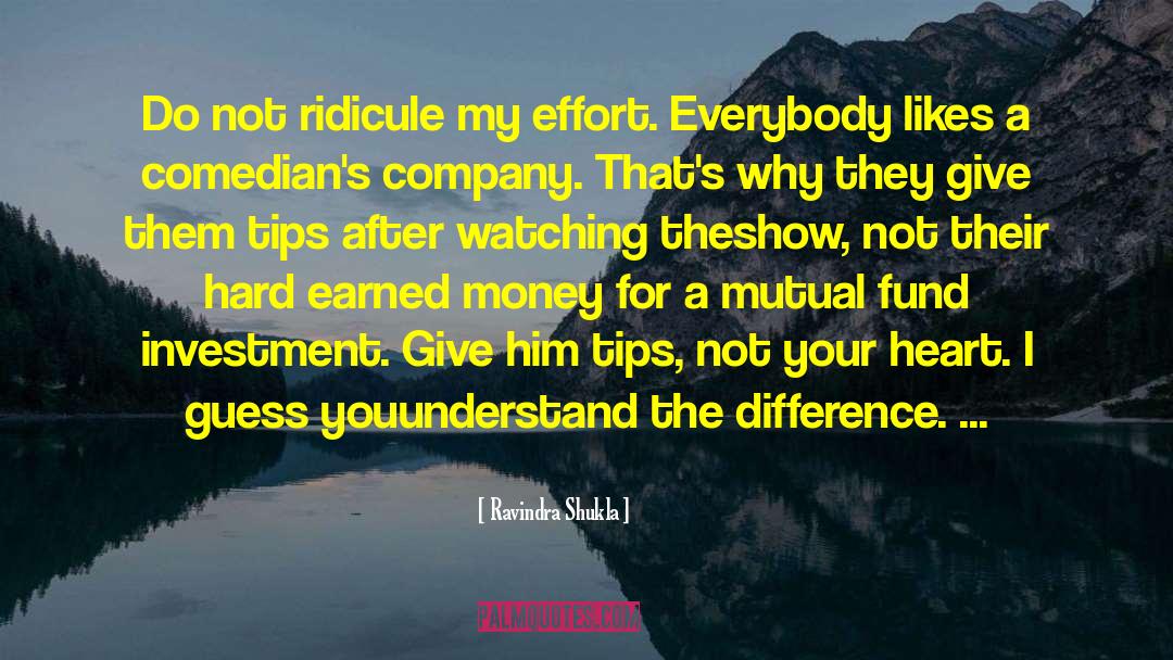 Diligence Investment quotes by Ravindra Shukla