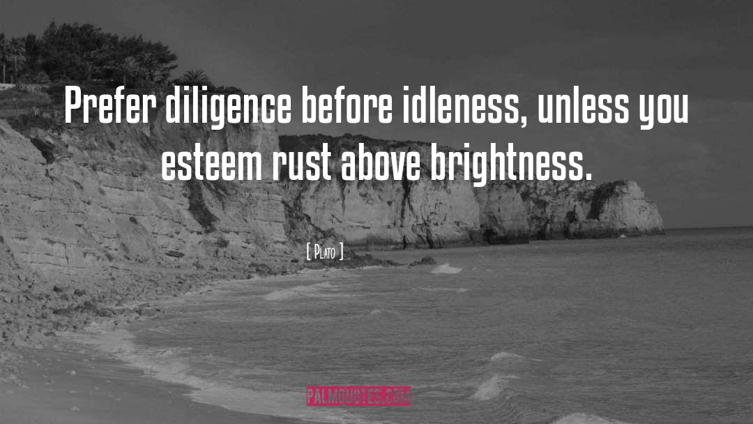 Diligence quotes by Plato