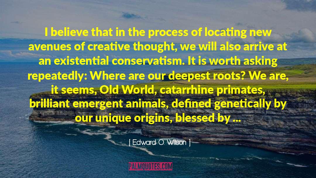 Dimensionality In Art quotes by Edward O. Wilson