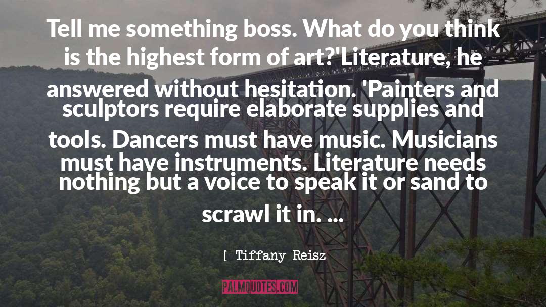 Dimensionality In Art quotes by Tiffany Reisz