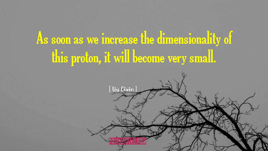 Dimensionality quotes by Liu Cixin
