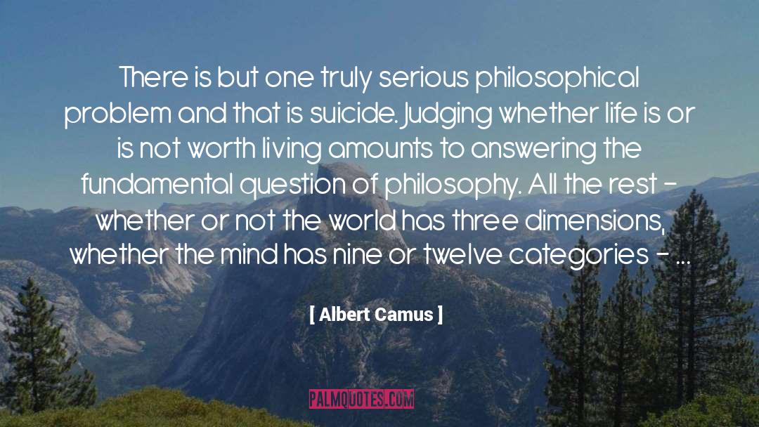 Dimensions quotes by Albert Camus