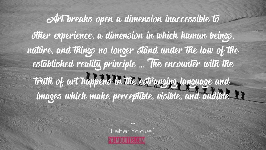 Dimensions quotes by Herbert Marcuse