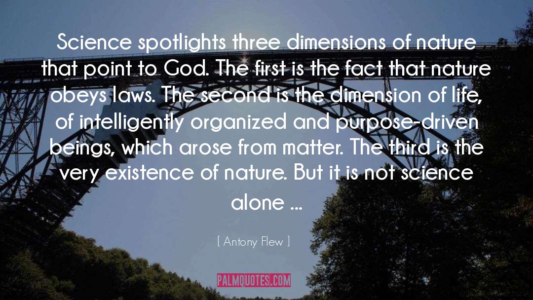 Dimensions quotes by Antony Flew