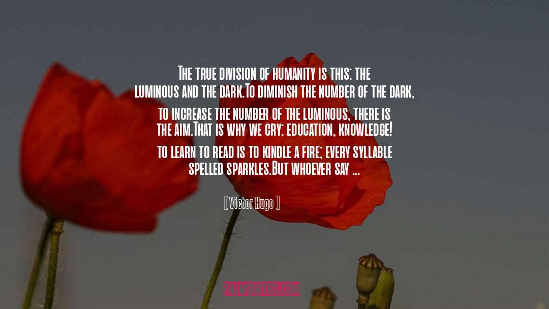 Diminish quotes by Victor Hugo