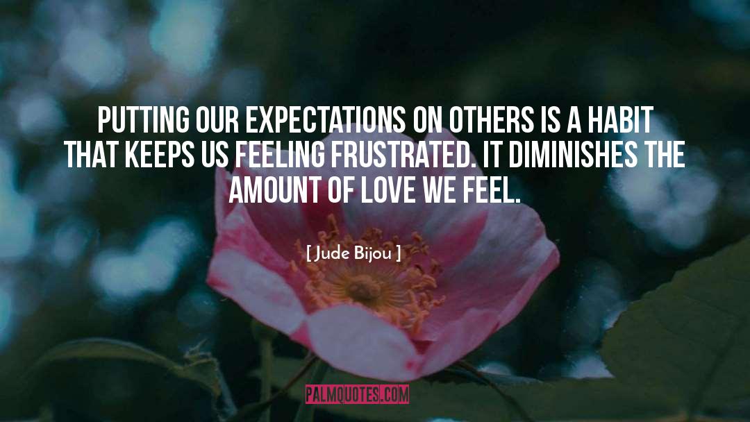 Diminish quotes by Jude Bijou