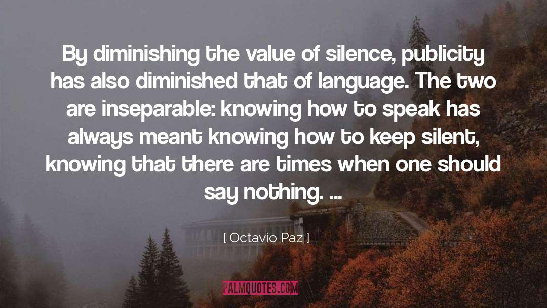 Diminished quotes by Octavio Paz