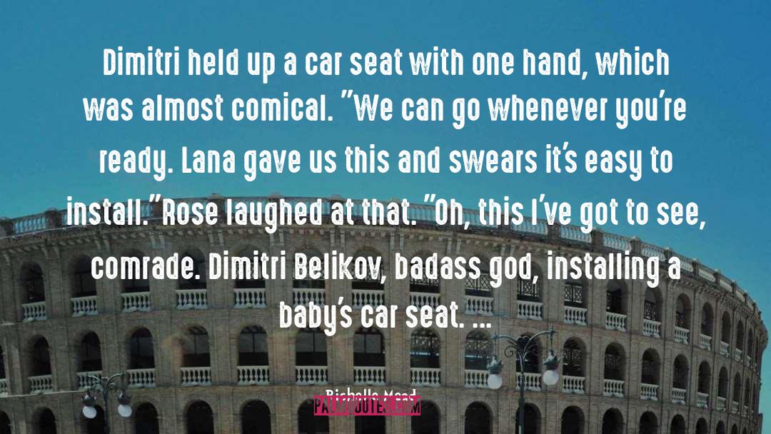 Dimitri Belikov quotes by Richelle Mead