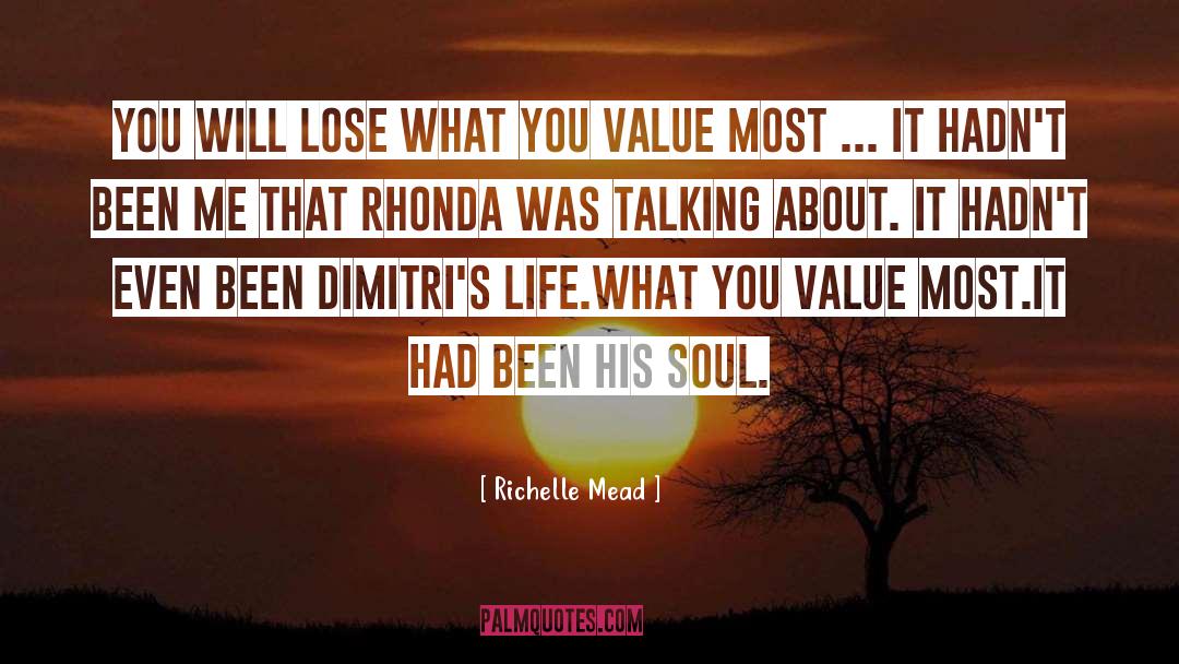 Dimitri Rose quotes by Richelle Mead